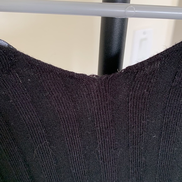 Black Ribbed Long Sleeve - Picture 5 of 5